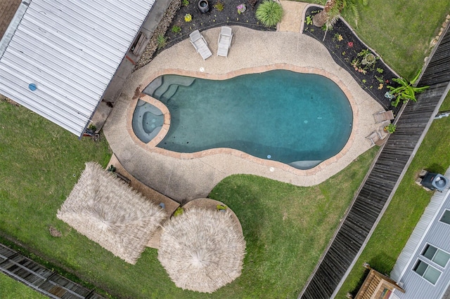 bird's eye view