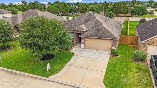 20422 Barrel Run Dr, Hockley, TX 77447 - view from above of property