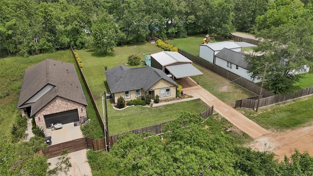aerial view