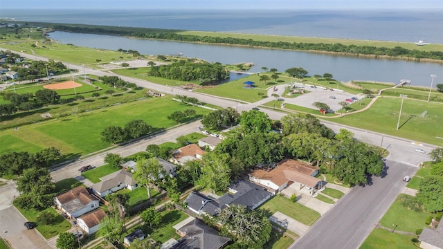 22 13th Ave N, Texas City, TX 77590 - birds eye view of property featuring a residential view and a water view
