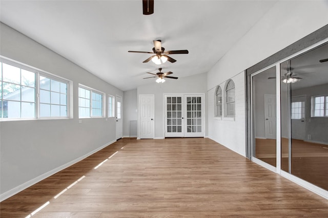 18330 Cape Bahamas Ln, Houston, TX 77058 - unfurnished sunroom featuring french doors