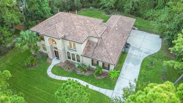 4014 N Rondelet Dr, Spring, TX 77386 - drone / aerial view