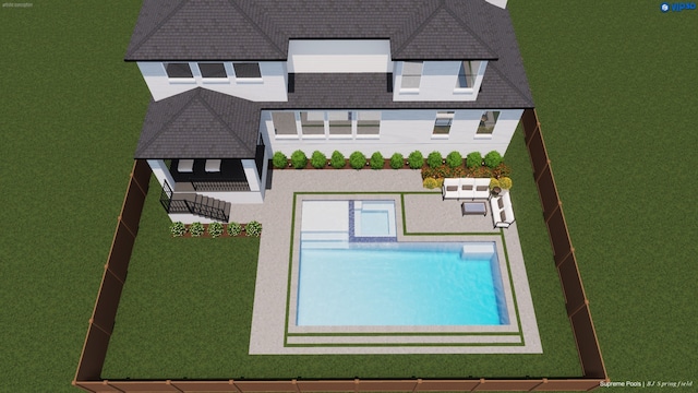 4131 Levonshire Dr, Houston, TX 77025 - exterior space featuring stucco siding