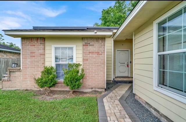 3018 Windy Royal Dr, Houston, TX 77045 - property entrance with brick siding