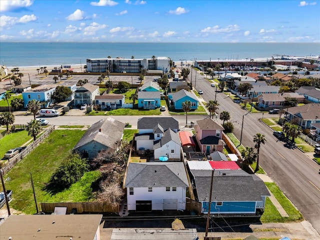 3624 Avenue S 1/2 Ave S 1/2, Galveston, TX 77550 - aerial view of residential area with a large body of water