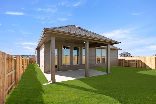 2219 Inglenook Grove Dr, Katy, TX 77493 - rear view of property featuring a patio area
