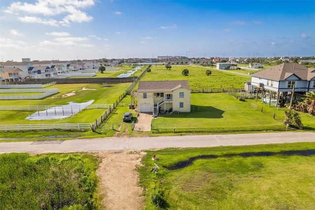 drone / aerial view featuring a residential view