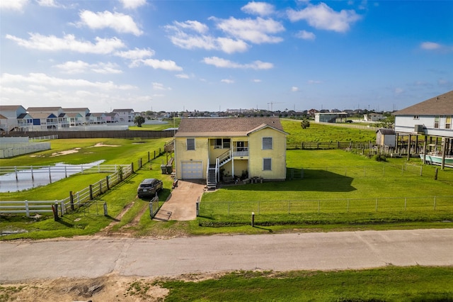 bird's eye view featuring a residential view