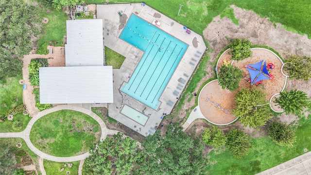 aerial view