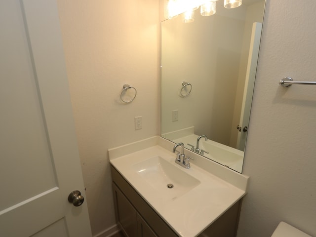 8107 Kay Harbor Dr, Cypress, TX 77433 - half bath featuring vanity and toilet