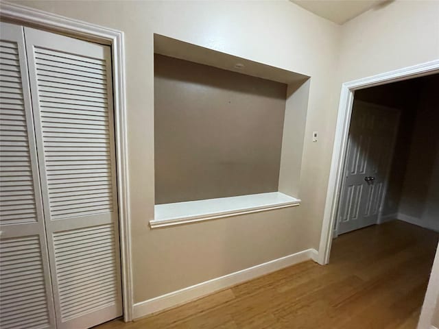 1718 Elgin St, Houston, TX 77004 - detailed view of wood finished floors and baseboards