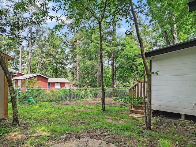 6090 Skylane Dr, Montgomery, TX 77316 - view of yard featuring fence