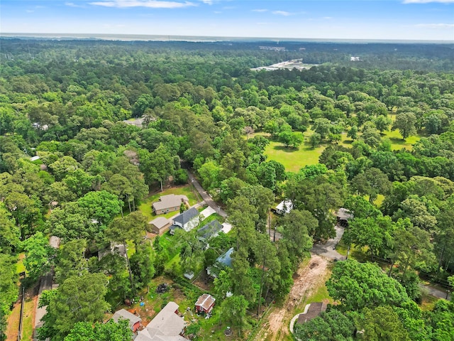 6090 Skylane Dr, Montgomery, TX 77316 - aerial view featuring a forest view