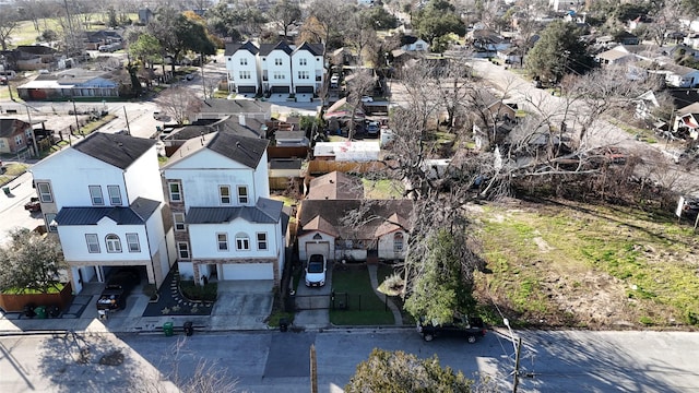 birds eye view of property featuring a residential view