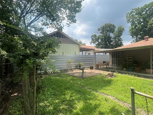4300 Weaver Rd, Houston, TX 77016 - view of yard with a patio and fence