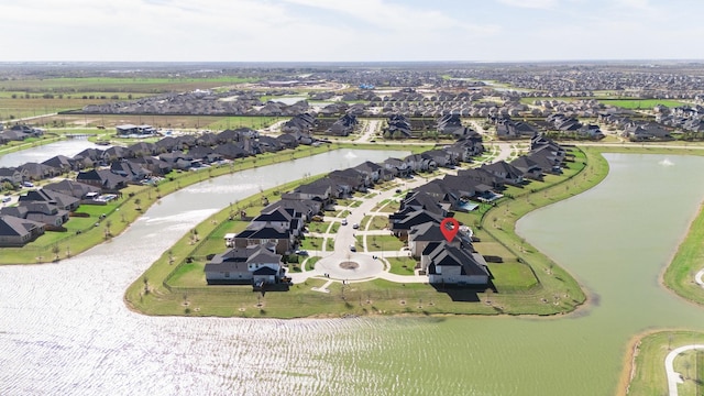 453 Stratus View Ct, Katy, TX 77493 - bird's eye view featuring a residential view and a water view