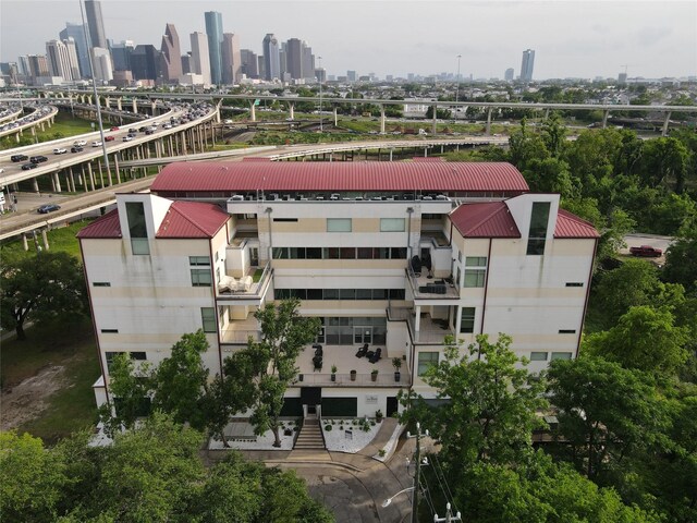 102 Quitman St Unit 301, Houston, TX 77009 - bird's eye view of a view of skyline