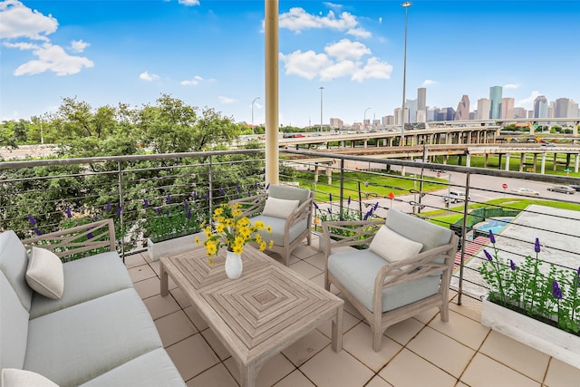 102 Quitman St Unit 301, Houston, TX 77009 - balcony with a skyline view