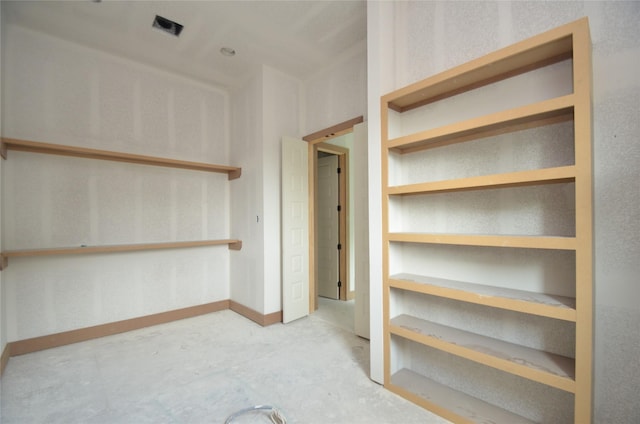 interior space with visible vents