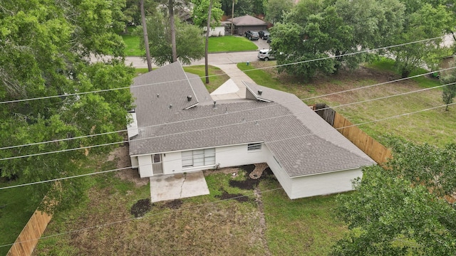 drone / aerial view