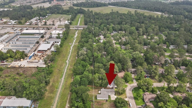 drone / aerial view