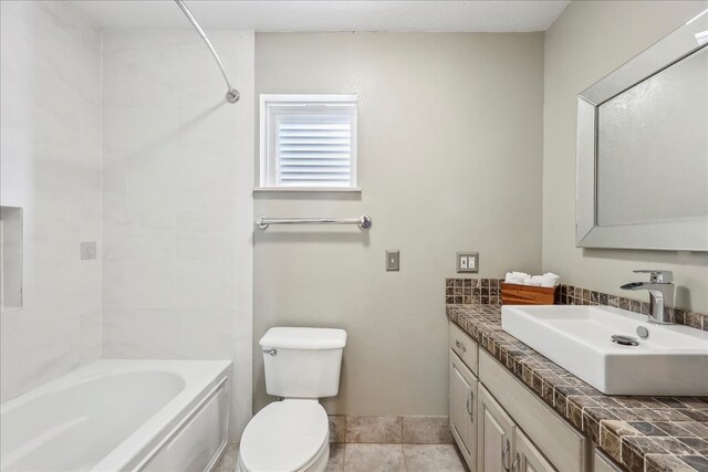 3139 Fm 1406, Winnie, TX 77665 - full bath with vanity, shower / bathing tub combination, and toilet