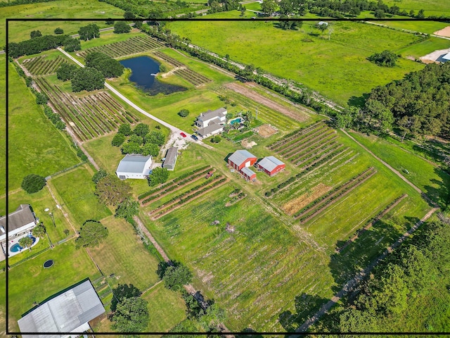 3139 Fm 1406, Winnie, TX 77665 - drone / aerial view featuring a water view and a rural view