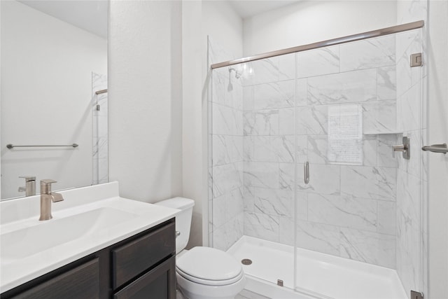 23415 Persimmon Creek Ln, Katy, TX 77493 - bathroom with a marble finish shower and vanity