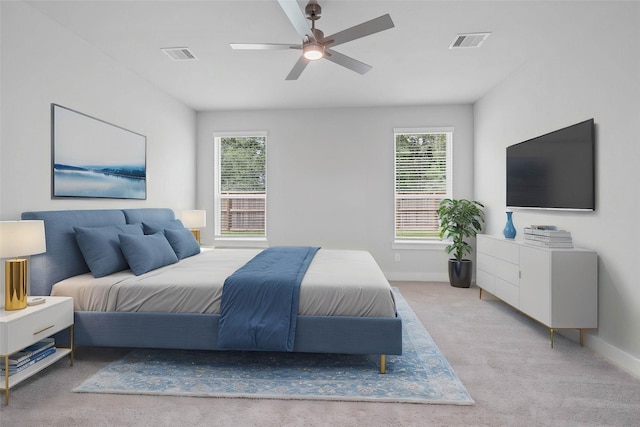 1904 Golden Spruce Ln, Conroe, TX 77301 - bedroom featuring visible vents, baseboards, and multiple windows