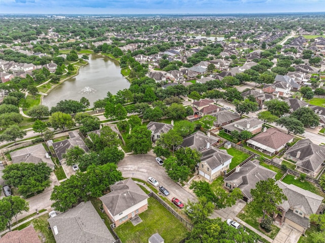 9322 Colt Canyon Ln, Houston, TX 77089 - aerial view of residential area featuring a nearby body of water