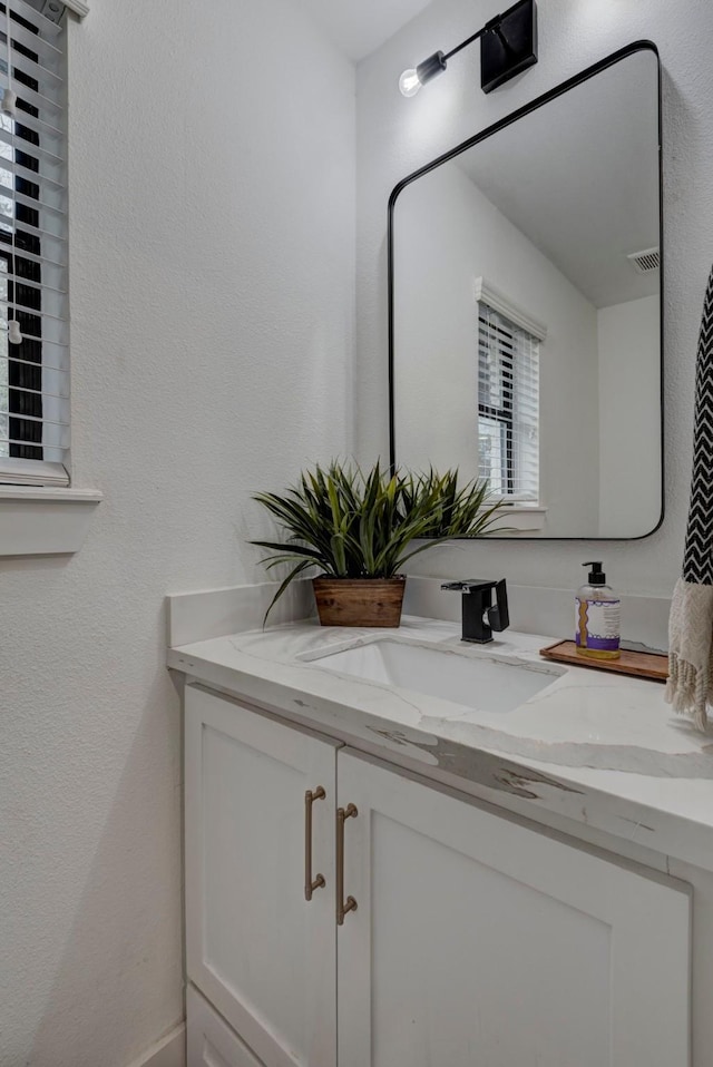 10503 Metronome Dr, Houston, TX 77043 - bathroom with vanity and visible vents