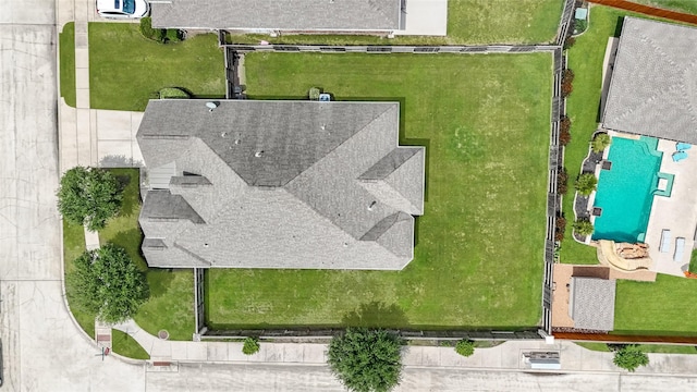 10418 Texas Sage Way, Cypress, TX 77433 - bird's eye view of a pool