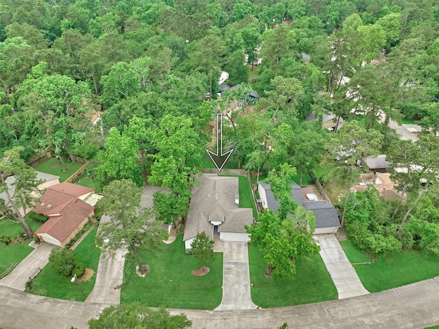 aerial view