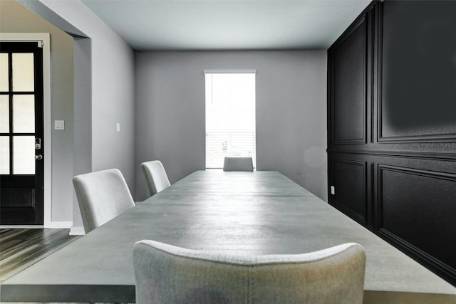 4910 Magnolia Springs Dr, Pearland, TX 77584 - dining room with wood finished floors