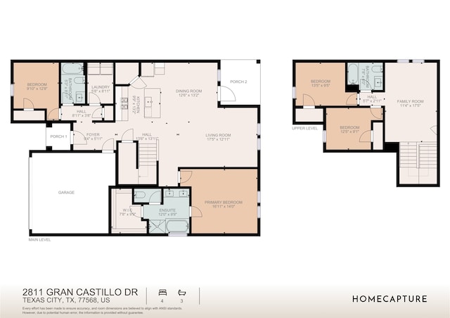 2811 Gran Castillo Dr, Texas City, TX 77568 - view of room layout