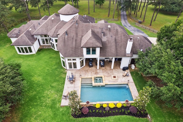 bird's eye view