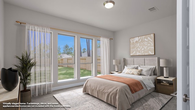 12944 Whitewater Way, Conroe, TX 77302 - carpeted bedroom with multiple windows