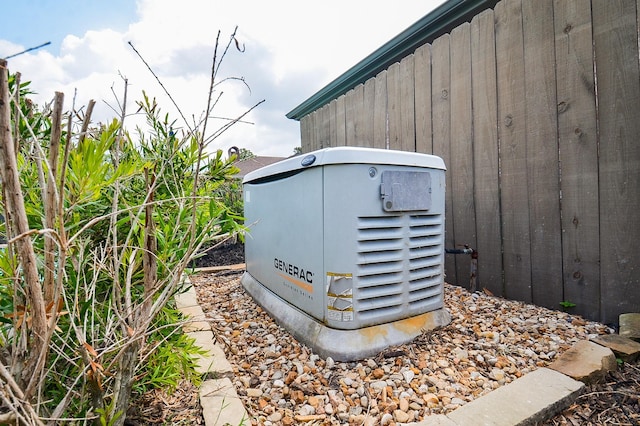 exterior details featuring a power unit