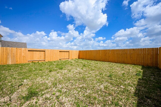 14515 Aston Pine Dr, Houston, TX 77032 - view of yard with a fenced backyard