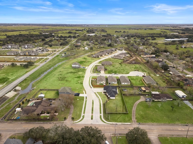 drone / aerial view featuring a residential view