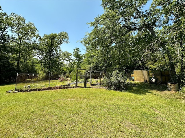 5325 County Road 2691, Buffalo, TX 75831 - view of yard featuring a gate