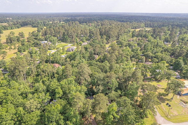 9847 N Lake Vw, Montgomery, TX 77316 - aerial overview of property's location featuring a heavily wooded area