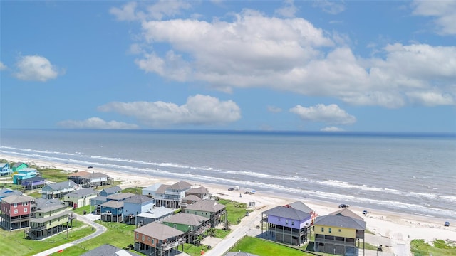 975 S Stingaree, Crystal Beach, TX 77650 - aerial view of residential area with extended coastline
