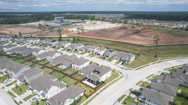 drone / aerial view featuring a residential view