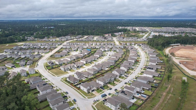 drone / aerial view featuring a residential view
