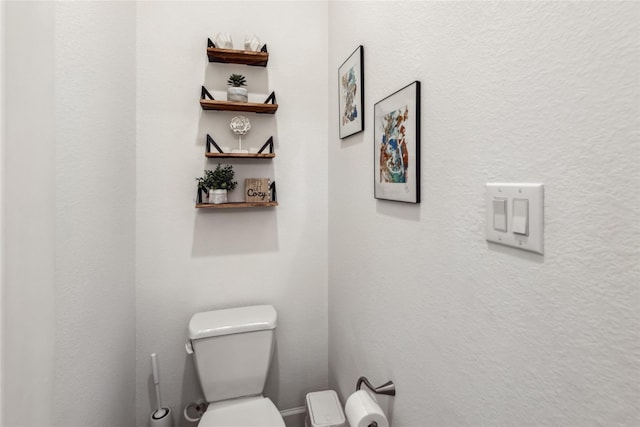 bathroom with toilet