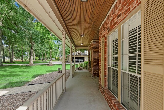 230009 Kama Dr, Porter, TX 77365 - view of patio with covered porch