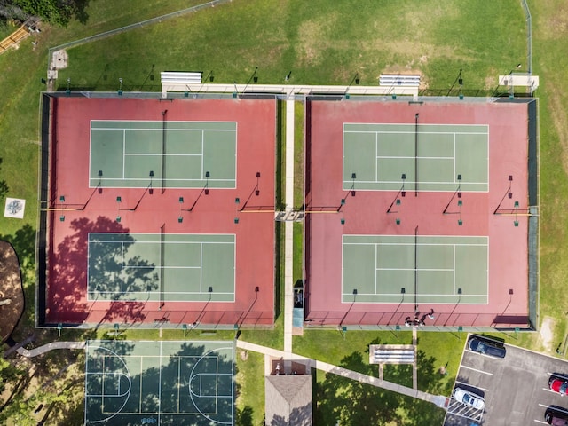 drone / aerial view