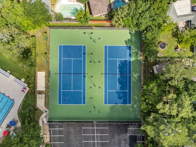 drone / aerial view