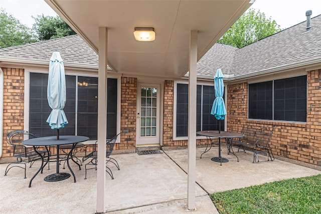 view of patio / terrace with outdoor dining area